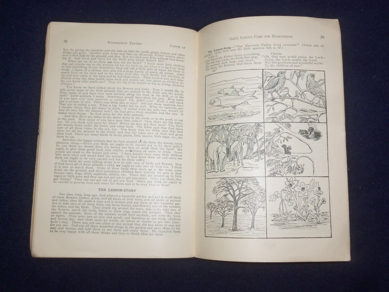 1918 BIBLE LESSON FOR THE SUNDAY SCHOOL AND THE HOME - J 9475