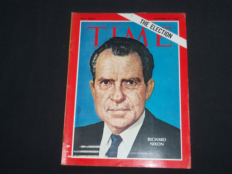 1968 NOVEMBER 15 TIME MAGAZINE - RICHARD M. NIXON - T 2052