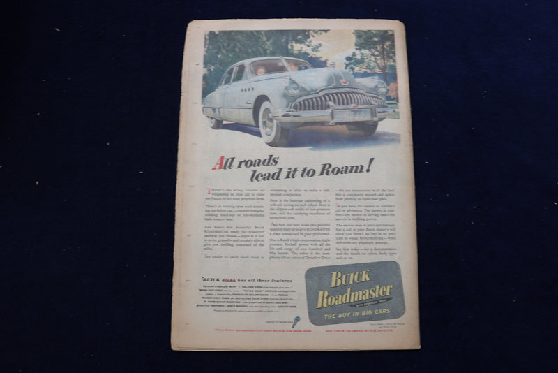 1949 OCT 9 AMERICAN WEEKLY MAGAZINE - BEAUTIES OF SHAKESPEARE COVER - E 22656