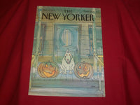 1985 NOVEMBER 4 NEW YORKER MAGAZINE FRONT COVER ONLY - GREAT ART FOR FRAMING