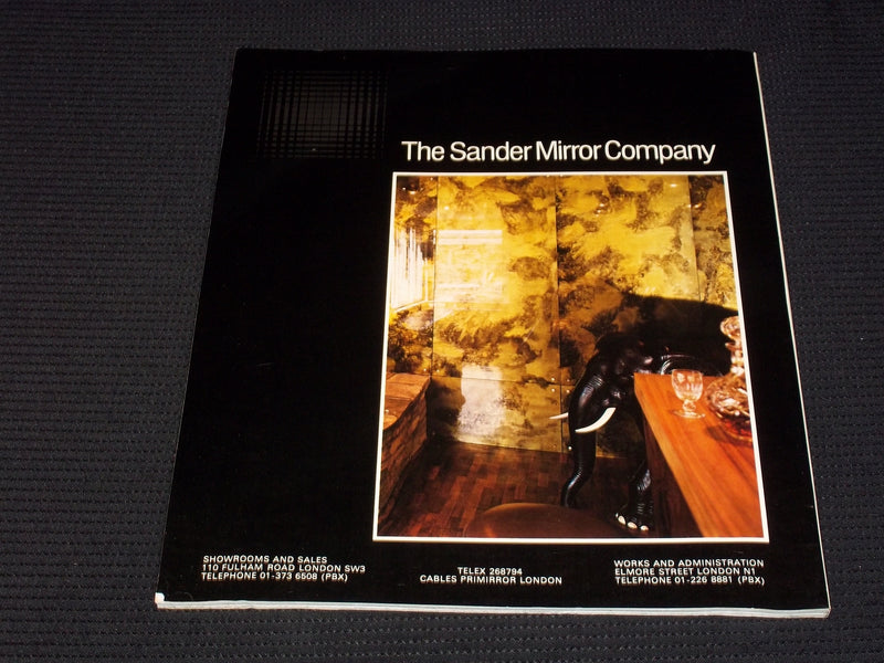 1980 AUGUST ARCHITECTURAL REVIEW MAGAZINE - AMERINDIAN BUILDING COVER - E 2989