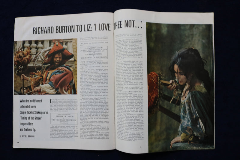 1966 DEC 3 SATURDAY EVENING POST MAGAZINE - ELIZABETH TAYLOR COVER - E 23432