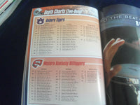 2003 SEP 27 FOOTBALL PROGRAM - AUBURN UNIV VS WESTERN KENTUCKY UNIV - SP 1213S