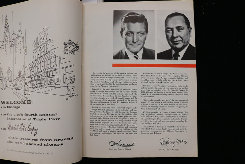 1962 CHICAGO INTERNATIONAL TRADE FAIR PROGRAM - K 3035