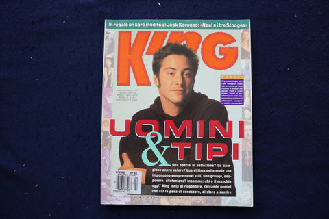 1993 FEBRUARY KING MAGAZINE - KEANU REEVES- ITALIAN COVER - E 23720