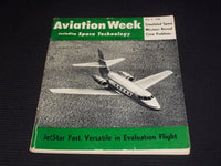 1958 MAY 5 AVIATION WEEK MAGAZINE - LOCKHEED CL-329 JETSTAR FRONT COVER - E 7761
