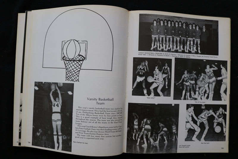 1975 THE KARUX PHILLIPSBURG HIGH SCHOOL YEARBOOK - PHILLIPSBURG, NJ - YB 3437