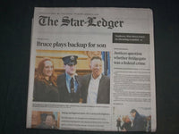 2020 JANUARY 15 THE STAR-LEDGER NEWSPAPER - BRUCE SPRINGSTEEN'S SON FIREFIGHTER