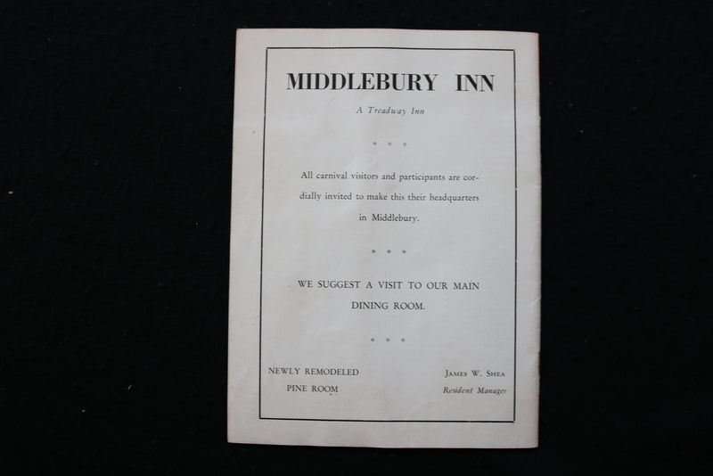 1945 JANUARY CARNIVAL LIFE MAGAZINE - MIDDLEBURY COLLEGE - K 1932