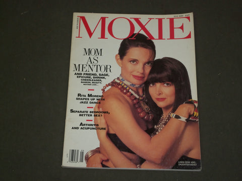 1990 MAY MOXIE MAGAZINE - LINDA GRAY & DAUGHTER KEHLY COVER - B 3838