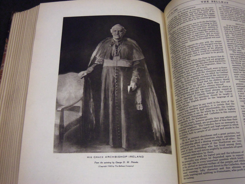 1909 THE BELLMAN MAGAZINE BOUND VOLUME LOT OF 2 COMPLETE YEAR - PHOTOS - R 418