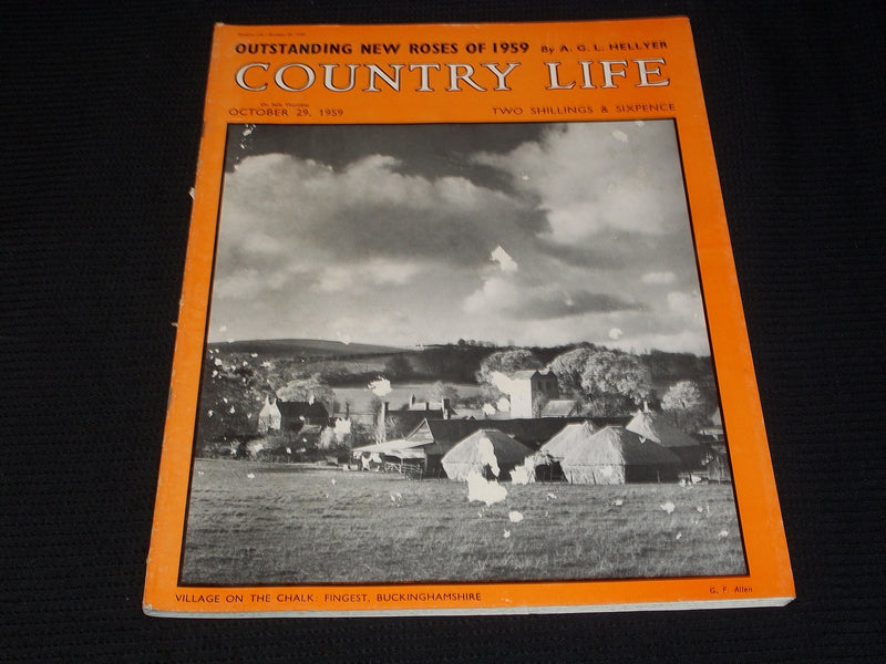 1959 OCTOBER 29 COUNTRY LIFE MAGAZINE - VERY NICE FRONT COVER - E 4536