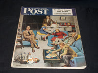 1951 MARCH 3 SATURDAY EVENING POST MAGAZINE NICE ILLUSTRATED COVER - E 1266