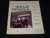 1965 MARCH 26 GOLF WORLD MAGAZINE - REAR ADM. H.A. YEAGER FRONT COVER - E 7322