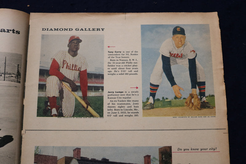 1960 JULY 24 SUNDAY NEWS COLOROTO MAGAZINE - LANA TURNER - BASEBALL - E 23190
