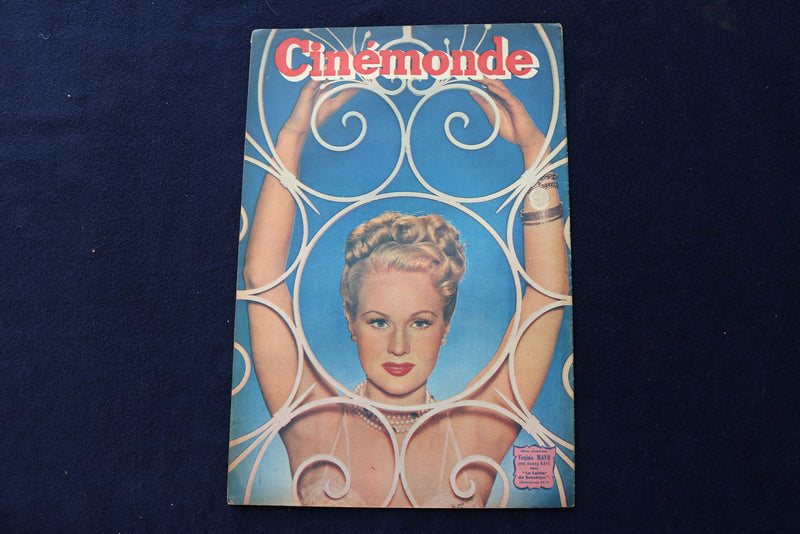 1948 SEPTEMBER 7 CINEMONDE MAGAZINE - ELLEN DREW - VIRGINIA MAYO COVER - E 23935