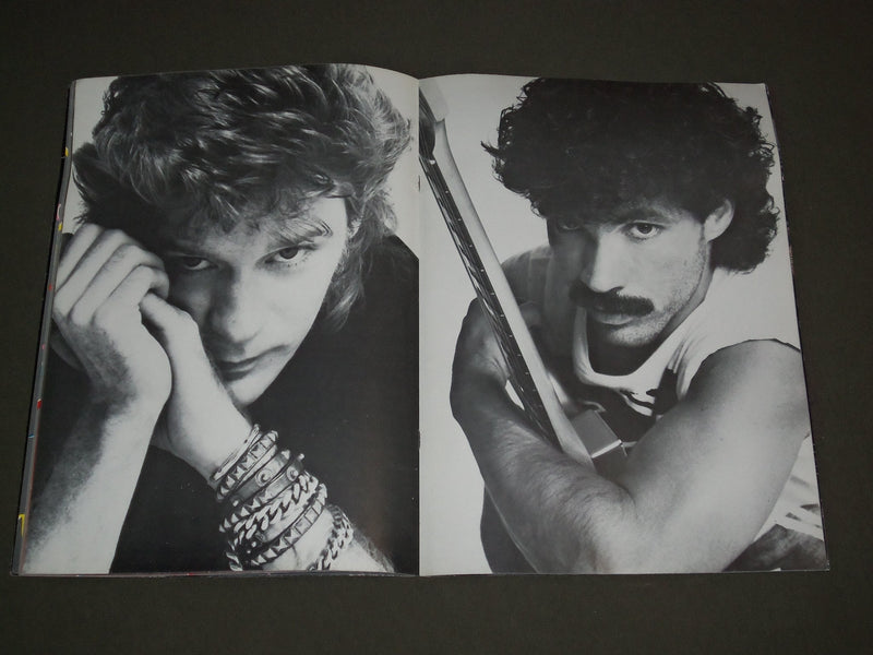 HALL & OATES LIVE THRU 85 PROGRAM - NICE PHOTOS - DARYL JOHN - J 2218