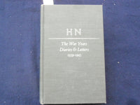 1966-68 HAROLD NICOLSON DIARIES AND LETTERS HARDCOVER BOOKS - LOT OF 3 - KD 8823