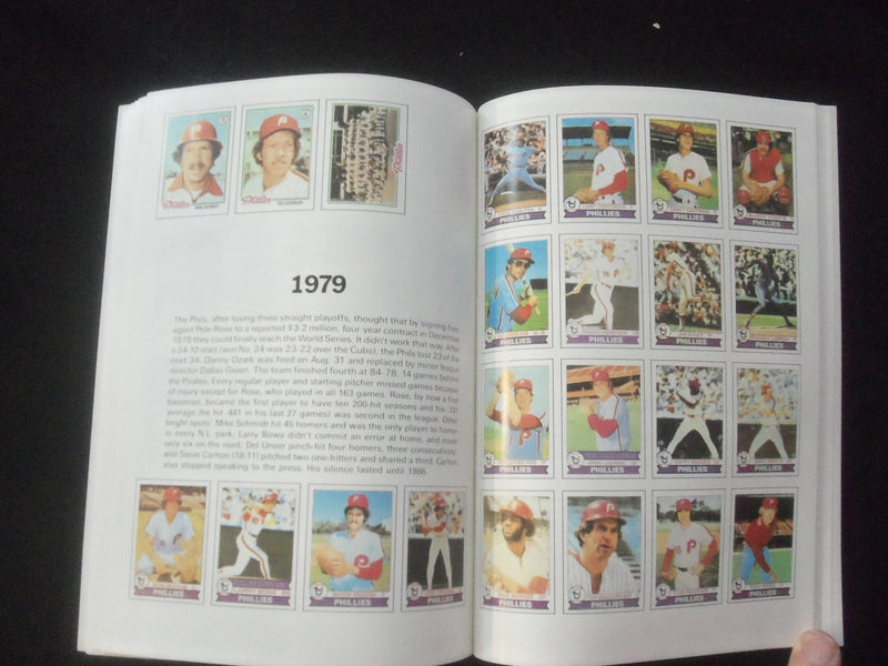 1987 TOPPS BASEBALL CARDS OF THE PHILADELPHIA PHILLIES BOOKLET - J 7844