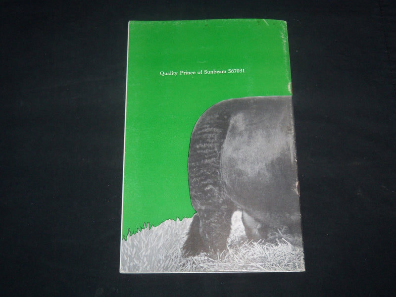 1951 QUALITY PRINCE BREEDERS' CATTLE SALE CATALOG - STILLWATER OKLAHOMA - J 9230