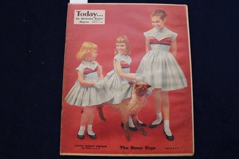 1956 MARCH 11 TODAY SECTION MAGAZINE - SUZY PARKER AND BUICK ADS - E 23302