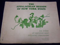 1969 APPALACHIAN REGION NEW YORK STATE ATLAS NATURAL CULTURAL RESOURCES - KD 528