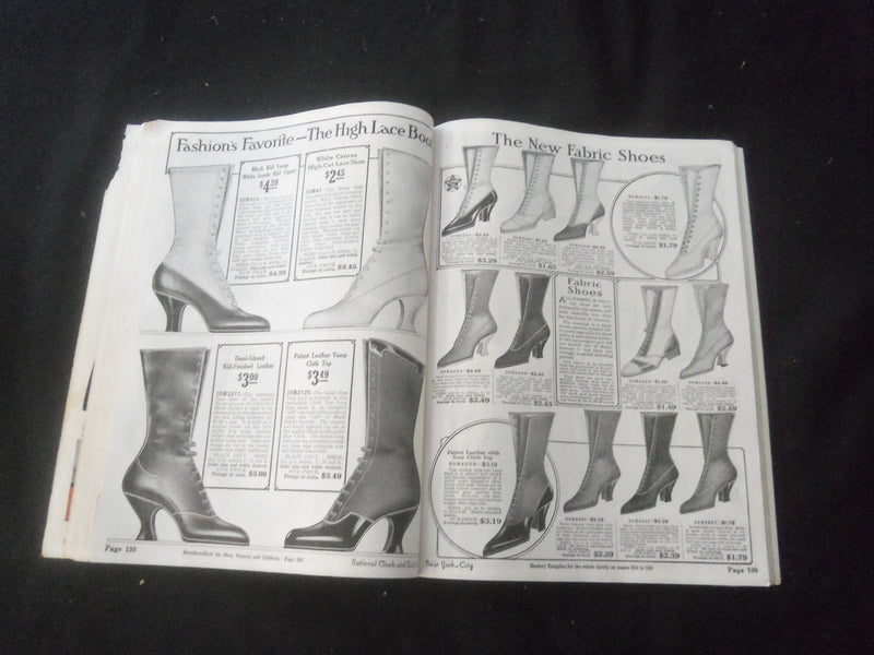 1917-1918 FALL & WINTER NATIONAL CLOAK & SUIT COMPANY CATALOG-N.Y. STYLES- R 93Z