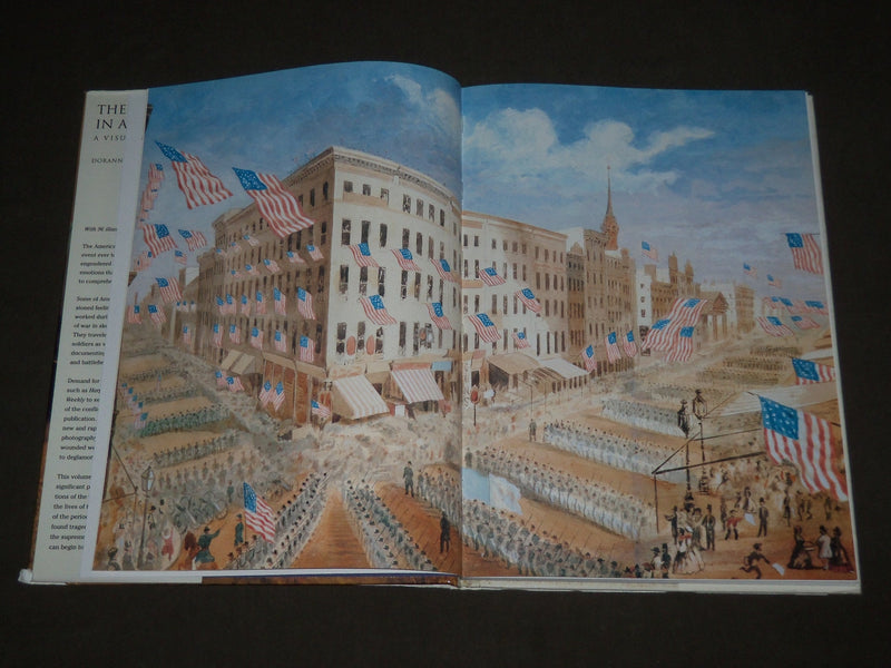 1996 THE CIVIL WAR IN ART VISUAL ODYSSEY BOOK BY DORANNE JACOBSON - I 1692