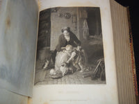 1857 THE LADIES' REPOSITORY MAGAZINE BOUND VOLUME - NICE ENGRAVINGS - KD 7885