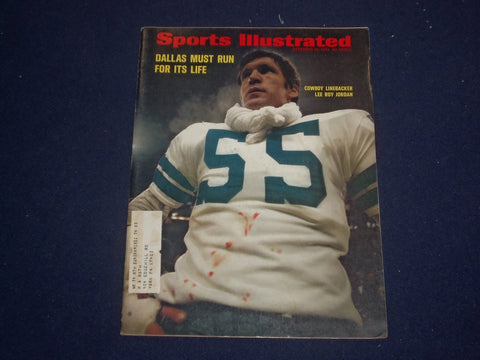 1972 DECEMBER 18 SPORTS ILLUSTRATED MAGAZINE - LEE ROY JORDAN COVER - ST 6769