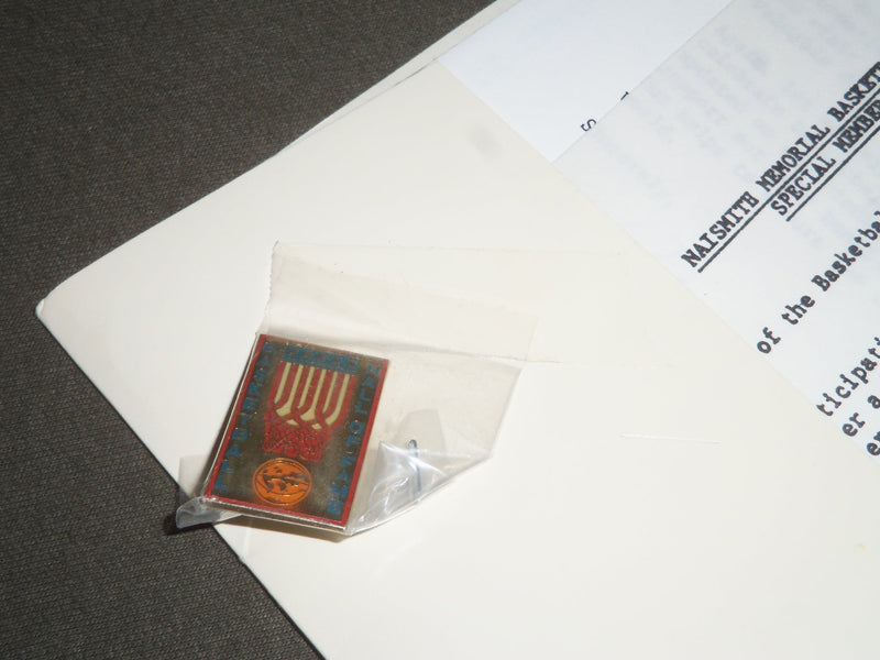 1992 BASKETBALL HALL OF FAME PROMOTIONAL PACKAGE - SPRINGFIELD MASS. - J 2592