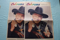 1950'S PHILADELPHIA INQUIRER COLORAMA SECTIONS - MOVIE STARS -LOT OF 18- NP 9232