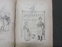 1880S JACKANAPES CHILDREN'S BOOK - JULIANA HORATIA EWING - CANDLECOTT - KD 1744I