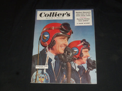 1952 APRIL 19 COLLIER'S MAGAZINE - SKYBLAZING TWINS - SP 8395