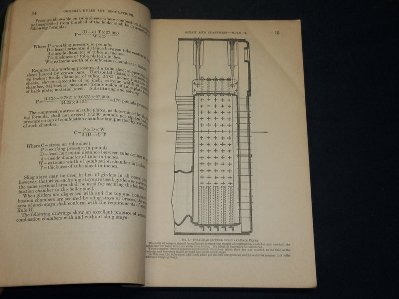 1931 OCEAN AND COASTWISE GENERAL RULES & REGULATIONS BOOK - KD 2756A