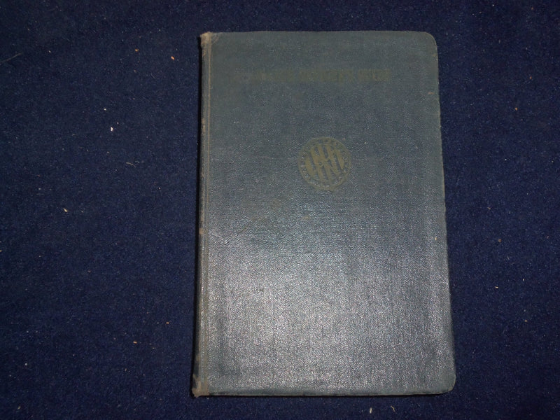 1941 WATCH OFFICER'S GUIDE - U.S. NAVY SOFTCOVER BOOK - J 9360