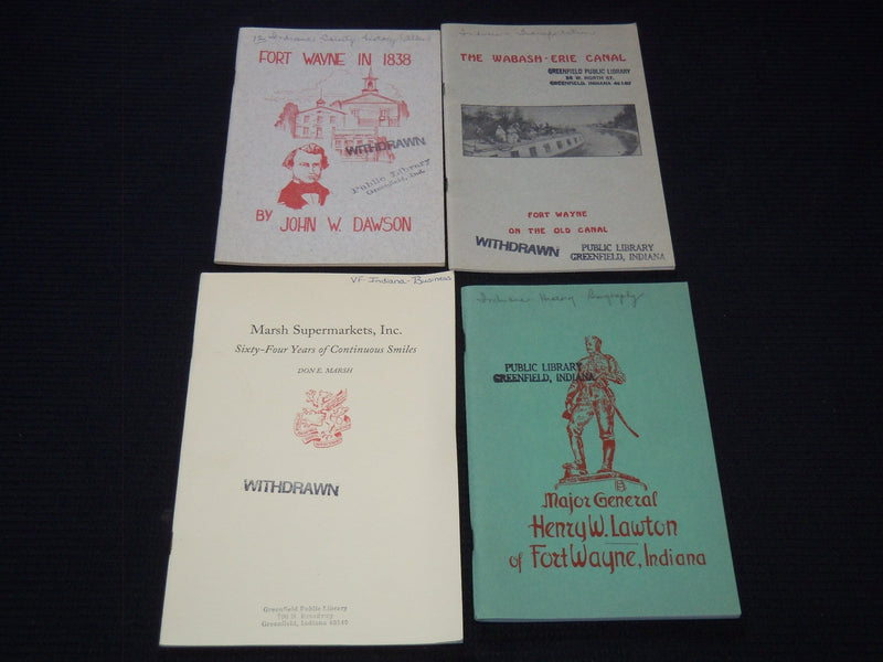 1950'S-1990'S FT. WAYNE WABASH - GREENFIELD PUBLICATIONS LOT OF 22 - O 3027D
