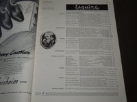1941 NOVEMBER ESQUIRE MAGAZINE - VARGAS & PETTY ILLUSTRATIONS - ADS - ST 5043