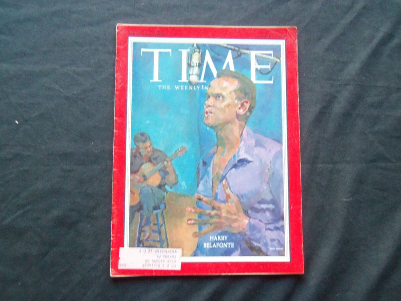 1959 MARCH 2 TIME MAGAZINE - HARRY BELAFONTE - T 1679