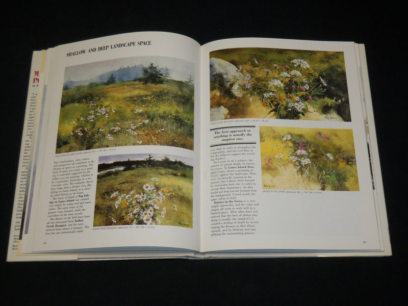 1984 MAKING YOUR PAINTINGS WORK HARDCOVER BOOK BY PHILIP JAMISON - I 1965