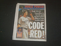 2021 JULY 24 NEW YORK DAILY NEWS NEWSPAPER - OLYMPICS GET UNDER WAY, EMPTY SEATS