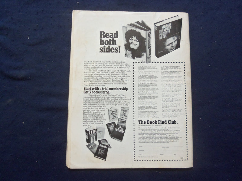 1971 AUGUST RAMPARTS MAGAZINE - NEW HAVEN TRIALS - SP 5746V
