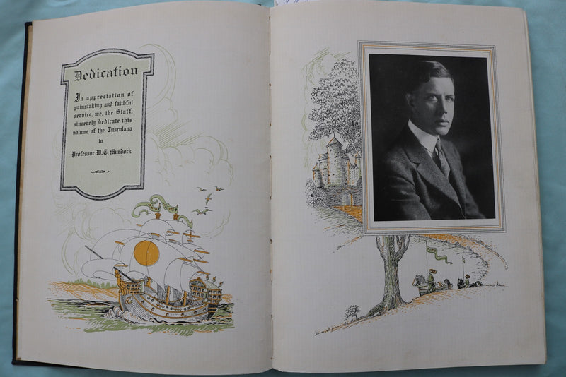 1927 TUSCULANA TUSCULUM COLLEGE SCHOOL YEARBOOK - TUSCULUM, TENNESSEE - YB 3596