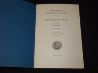 1936 MASSACHUSETTS HORTICULTURAL SOCIETY CATALOG - J 7942