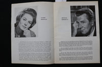 1965 A MONTH IN THE COUNTRY PROGRAM-CAMBRIDGE THEATRE- MICHAEL REDGRAVE- K 2386