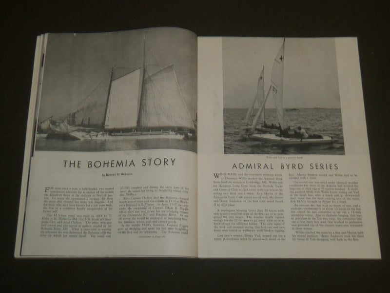 1950 AUGUST CHESAPEAKE SKIPPER MAGAZINE - VOLUME 7 NO. 2 - B 6588