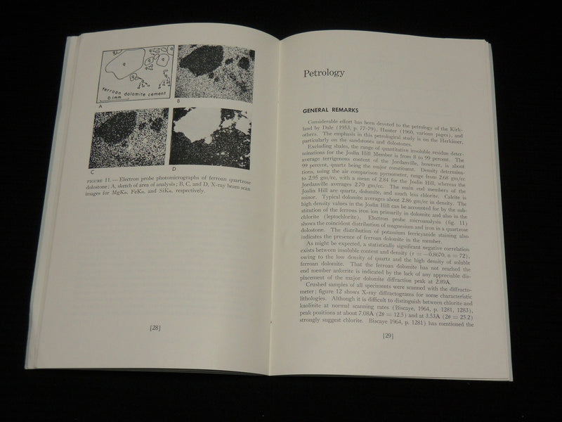 1971 UPPERMOST CLINTON STRATIGRAPHY AND PETROLOGY EAST CENTRAL NY BOOK - J 7050