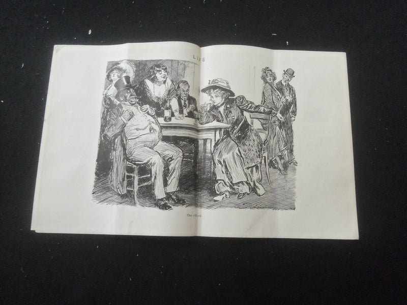1914 SEPTEMBER 24 LIFE MAGAZINE - DOWN-AND-OUT NUMBER - MEMORIES - L 759Z