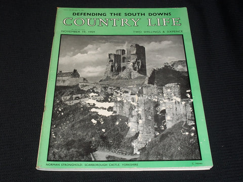 1959 NOVEMBER 19 COUNTRY LIFE MAGAZINE - VERY NICE FRONT COVER - E 4538