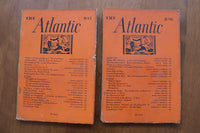 1932-1936 ATLANTIC MONTHLY MAGAZINE - LOT OF 33 - O 3917